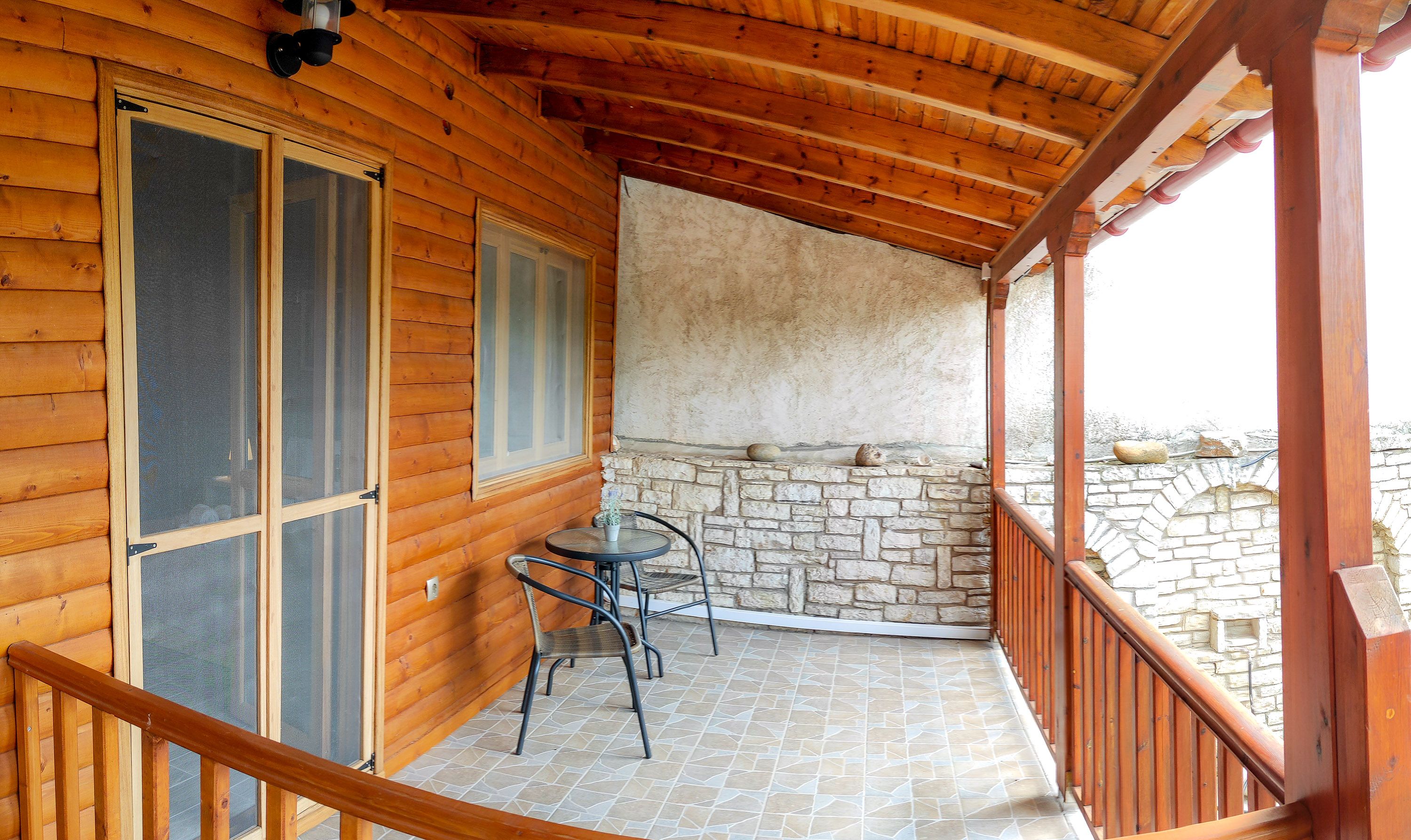 Balcony in each apartment