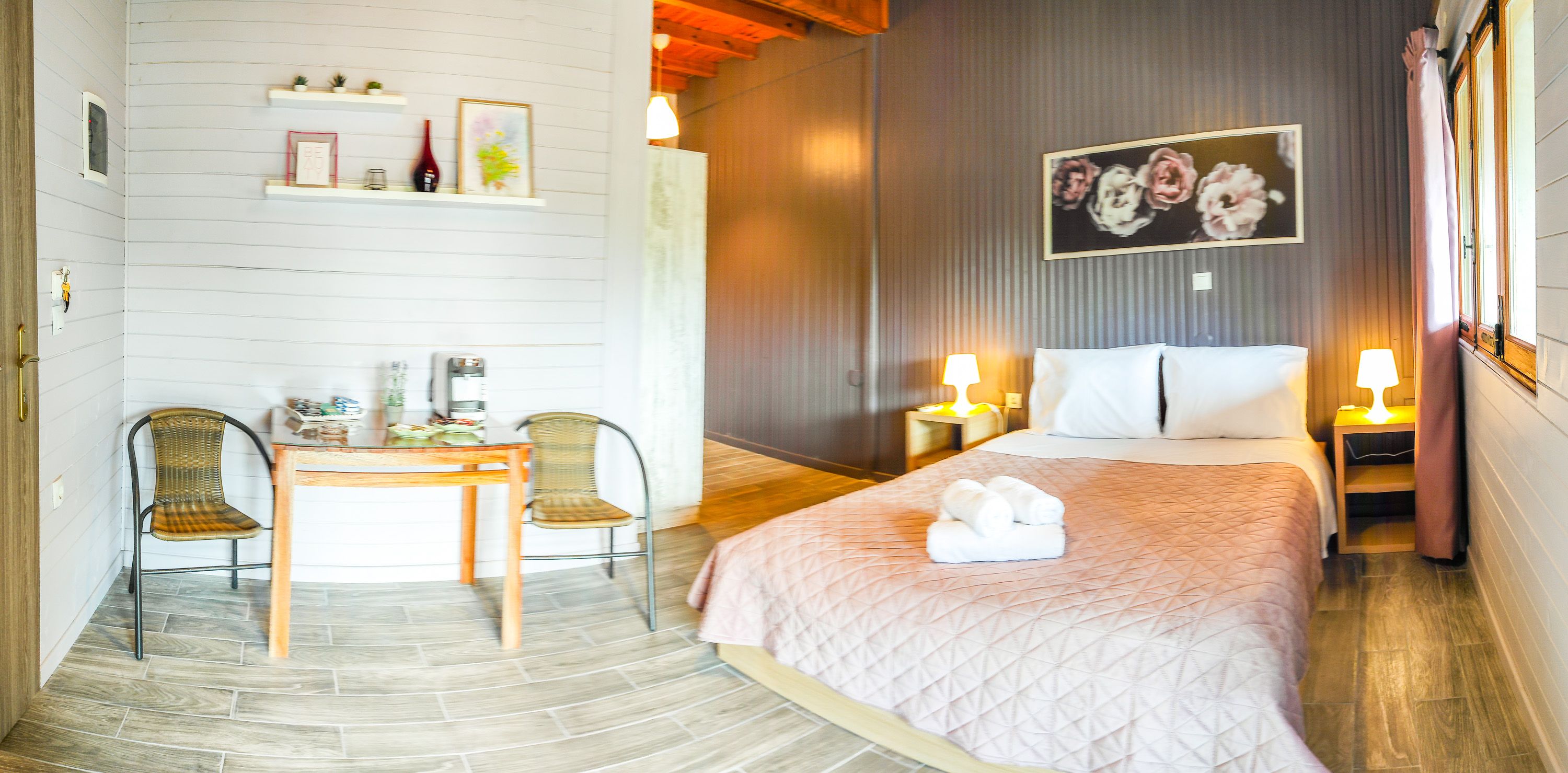 Bedroom and table view