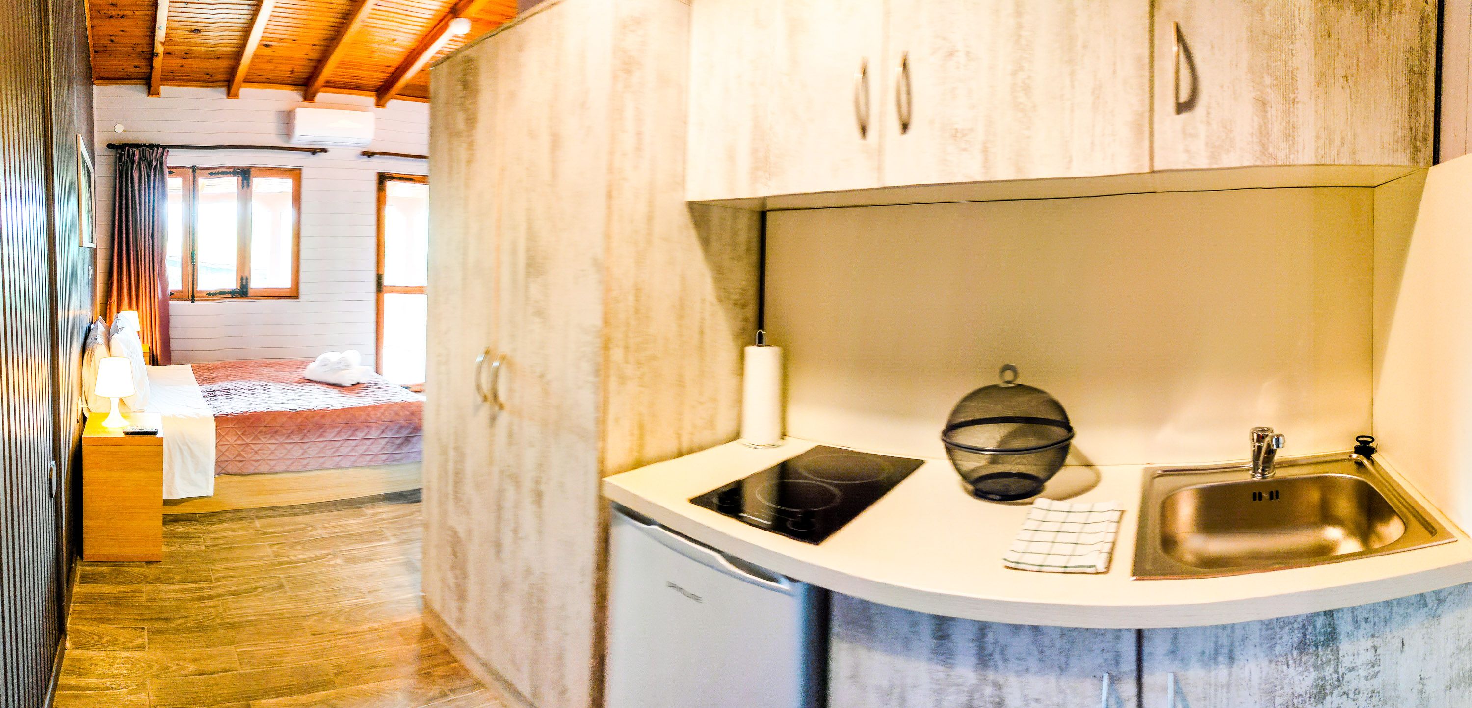 ...equiped kitchen for every room