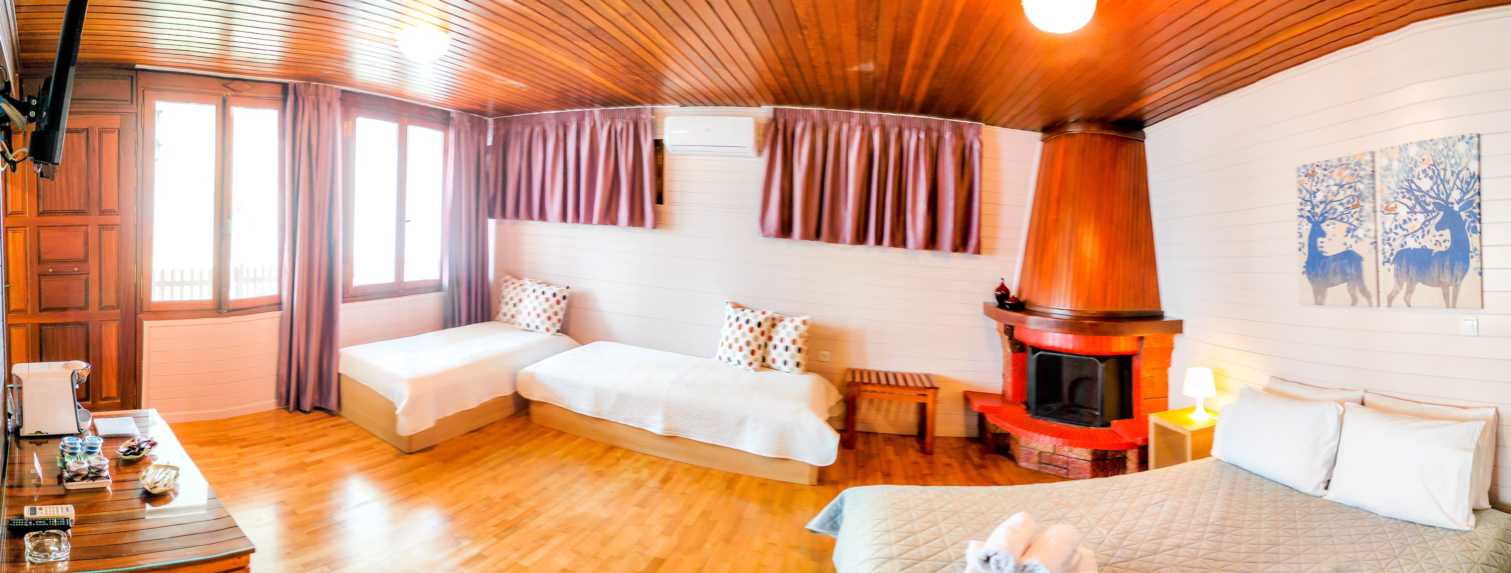 Fieplace in biggest apartment